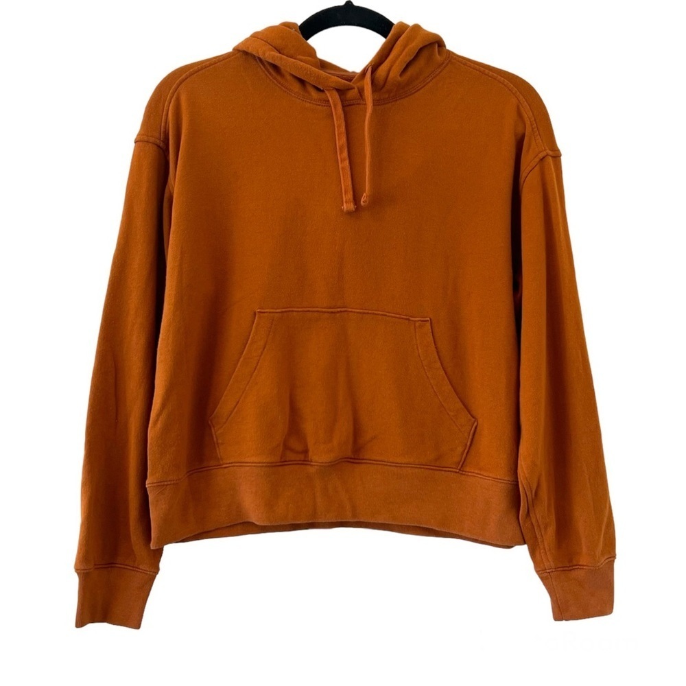 Everlane Burnt Orange Hoodie Sweatshirt